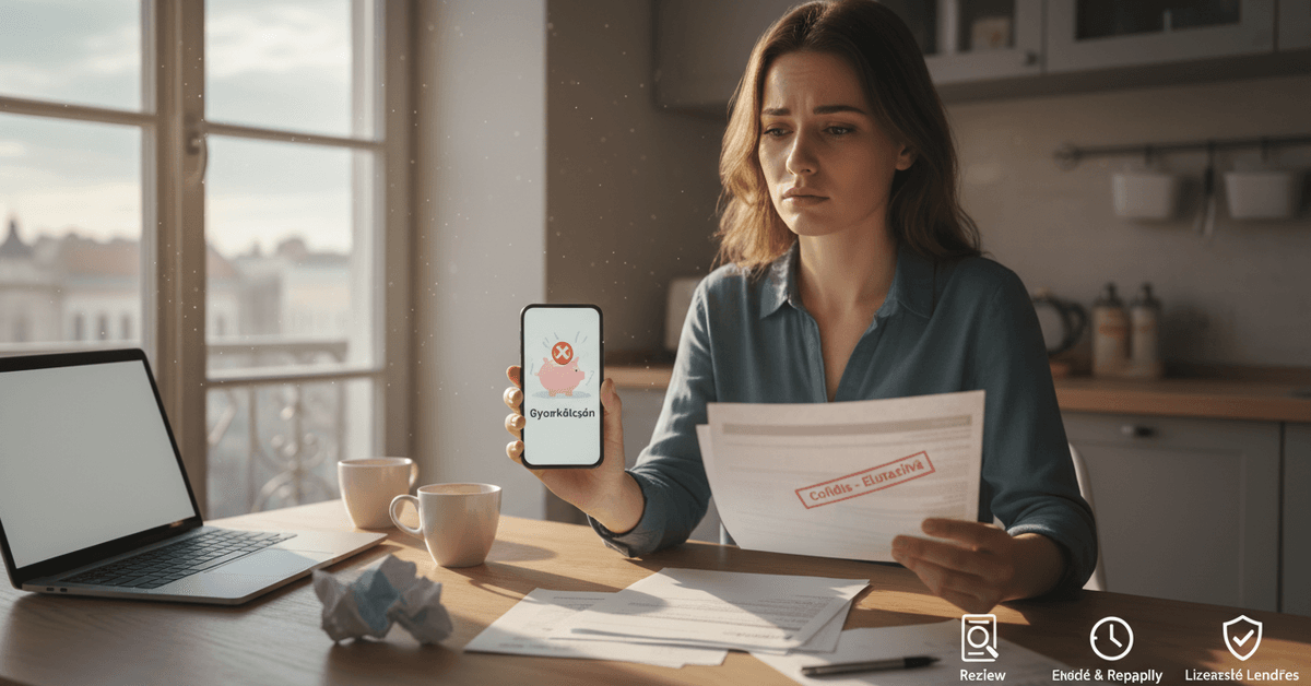Cofidis Hungary Fast Loan Options: What to Do If Your Application Is Rejected